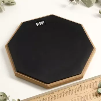 Пэд тренировочный music life 12 дюймов, черный