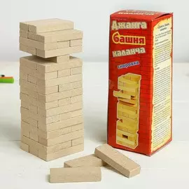 Падающая башня дженга, настольная игра