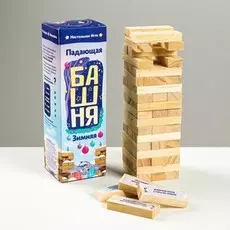 Новогодняя падающая башня