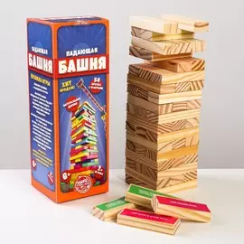 Дженга падающая башня