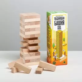 Падающая башня xxl, 48 брусков