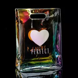 Пакет из голографического пластика perfect, 18 × 24 × 6,5 см