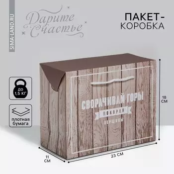 Пакет—коробка