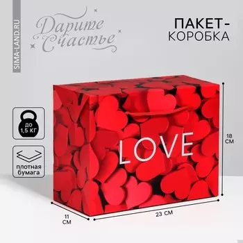 Пакет—коробка, подарочная упаковка,