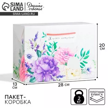 Пакет—коробка, подарочная упаковка,