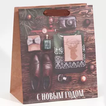 Пакет крафтовый вертикальный