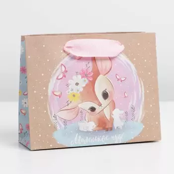 Пакет крафтовый вертикальный