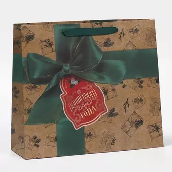 Пакет крафтовый вертикальный