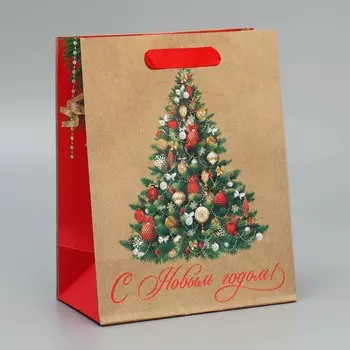 Пакет крафтовый вертикальный