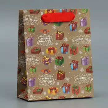 Пакет крафтовый вертикальный