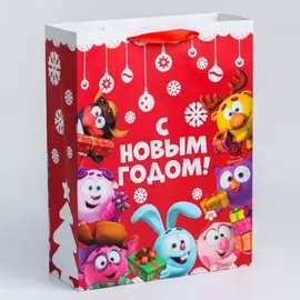 Пакет подарочный новогодний