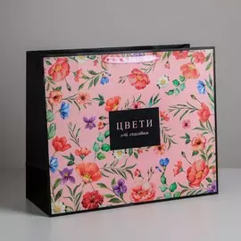 Пакет подарочный ламинированный, упаковка,