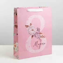 Пакет подарочный ламинированный, упаковка,