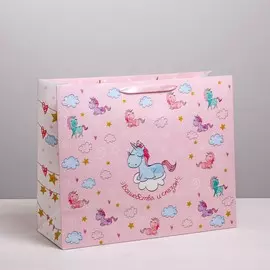 Пакет подарочный ламинированный, упаковка,