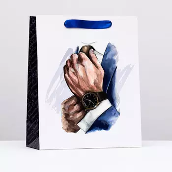 Пакет подарочный ламинированный