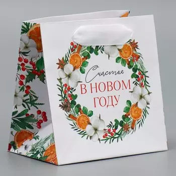 Пакет ламинированный квадратный