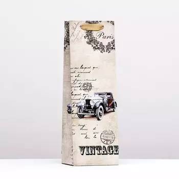 Пакет под бутылку vintage, 12369 см