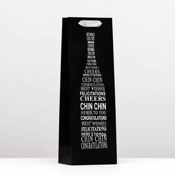 Пакет под бутылку cheers, 12369 см