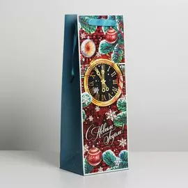 Пакет под бутылку крафтовый