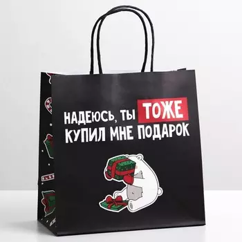 Пакет подарочный