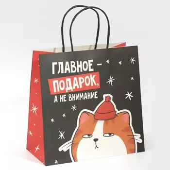 Пакет подарочный новогодний