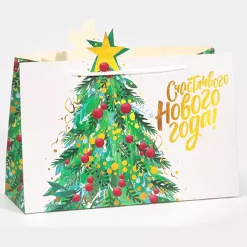 Пакет подарочный новогодний