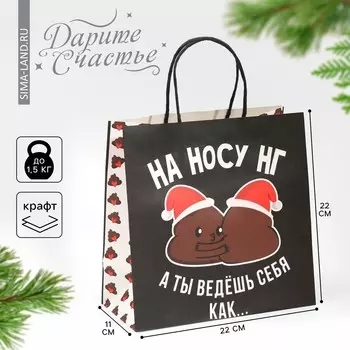 Пакет подарочный