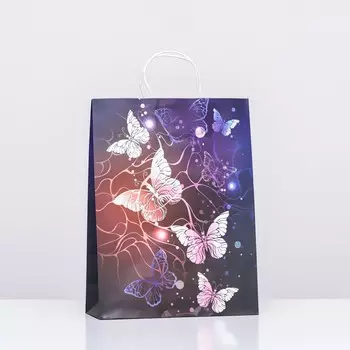 Пакет подарочный крафт,