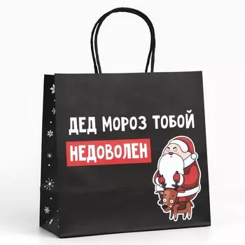 Пакет подарочный новогодний