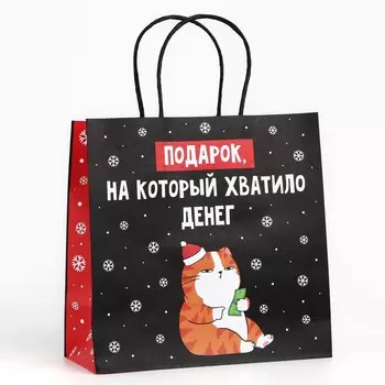 Пакет подарочный новогодний
