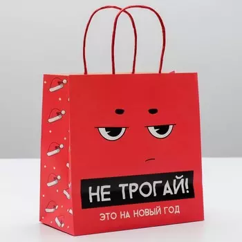 Пакет подарочный новогодний