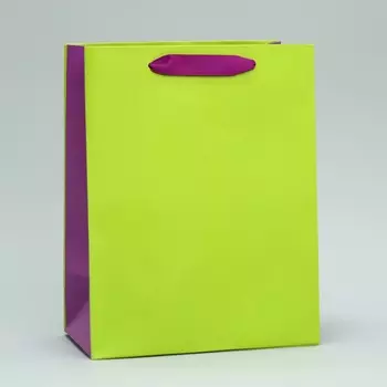 Пакет подарочный двухцветный, упаковка,