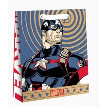 Пакет подарочный крафт 222711.5 см, мстители