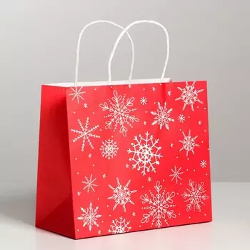 Пакет подарочный крафтовый