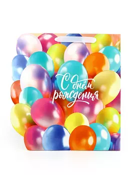 Пакет подарочный ламинированный