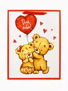 Пакет подарочный ламинированный