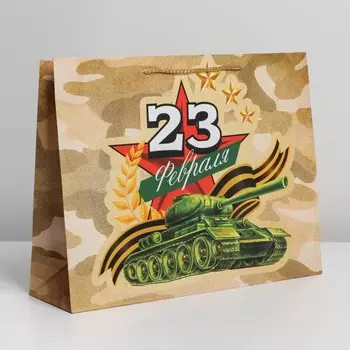 Пакет подарочный ламинированный горизонтальный, упаковка,