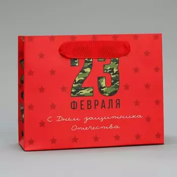 Пакет подарочный ламинированный горизонтальный, упаковка,