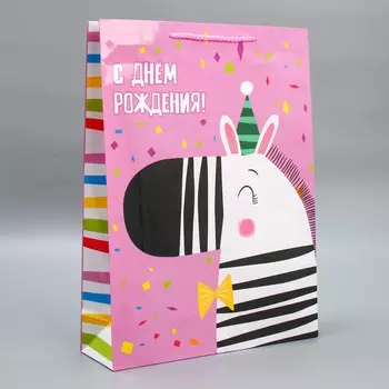 Пакет подарочный ламинированный, упаковка,