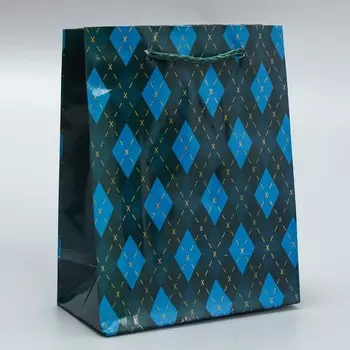 Пакет подарочный ламинированный, упаковка,