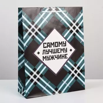 Пакет подарочный ламинированный, упаковка,