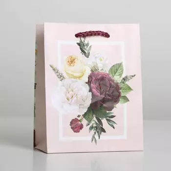 Пакет подарочный ламинированный, упаковка,