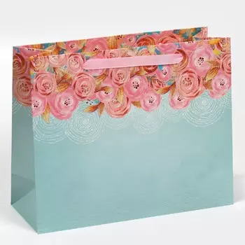 Пакет подарочный ламинированный, упаковка,