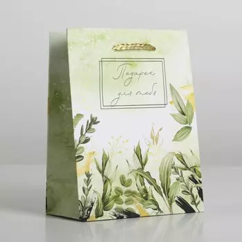 Пакет подарочный ламинированный, упаковка,