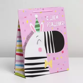 Пакет подарочный ламинированный, упаковка,