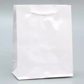 Пакет подарочный ламинированный, упаковка,