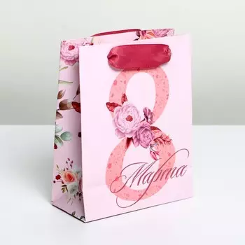 Пакет подарочный ламинированный, упаковка,