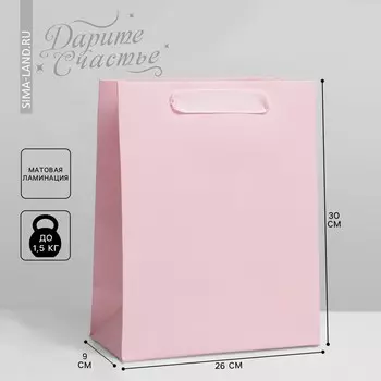 Пакет подарочный ламинированный, упаковка,