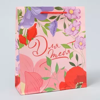 Пакет подарочный ламинированный, упаковка,