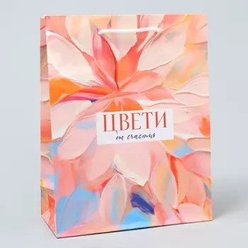 Пакет подарочный ламинированный, упаковка,